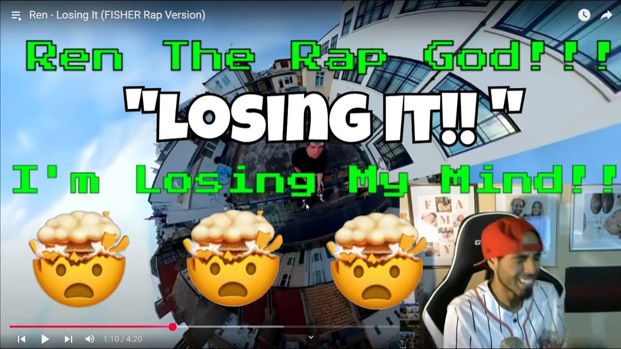 Ren Keeps getting Better & Better!!  Ren The rap God!!