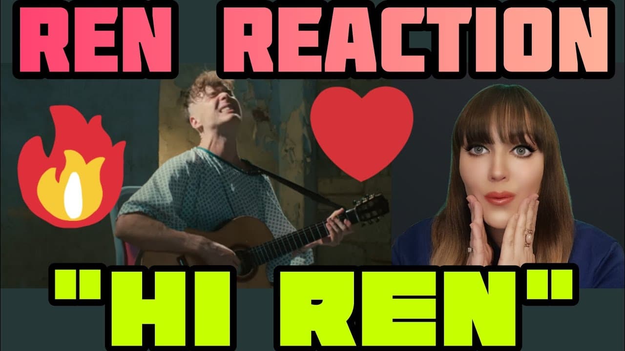 REN - HI REN | First Time Reaction @RenMakesMusic#reaction #fyp #fypシ゚viral #firsttime #music #now