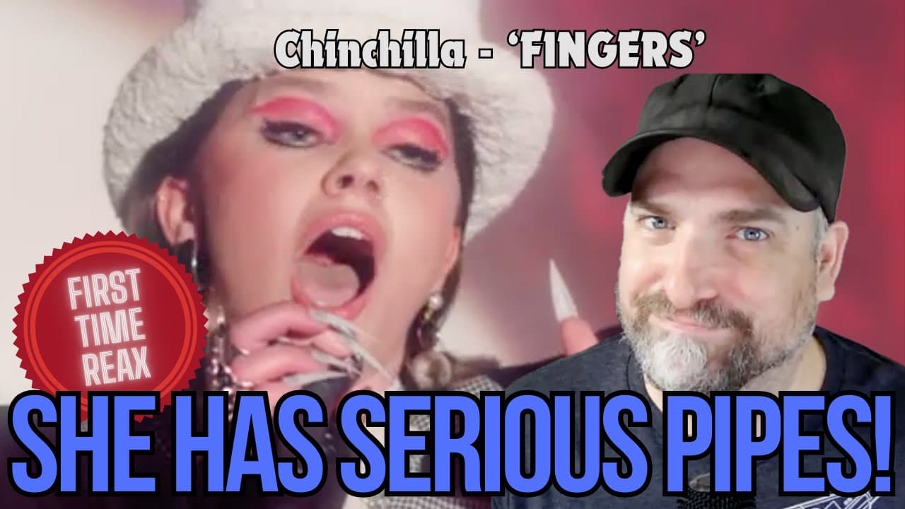 AMAZING - CHINCHILLA can BELT! - Filmmaker first time reaction to FINGERS by Chinchilla