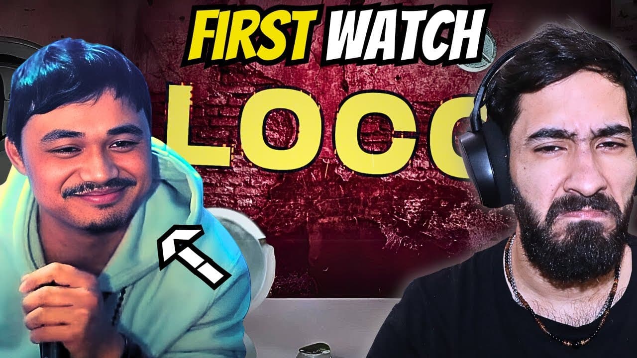 Showing my BEATBOX FRIEND Ren - LOCO (FIRST REACTION)