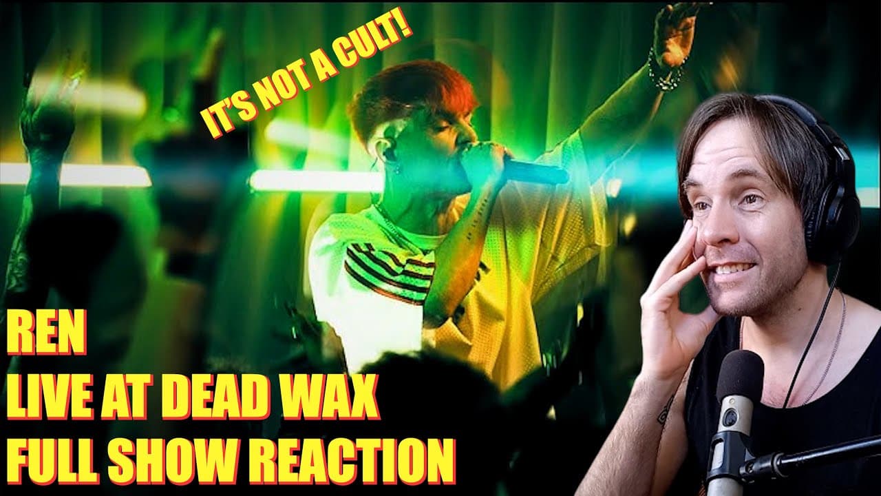 Ren - The Sick Boi Live at Dead Wax /// FULL REACTION