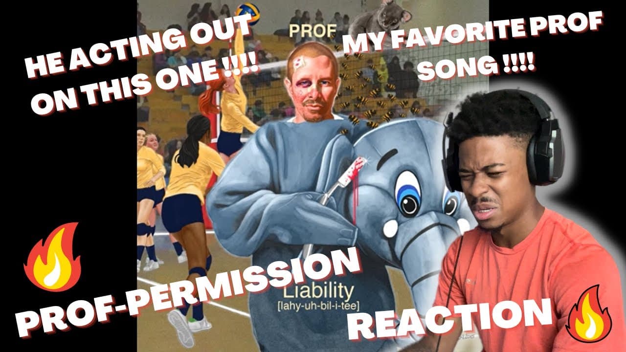 MY FAV PROF SONG NOW🔥PROF-PERMISSIONS (REACTION) 😮‍💨