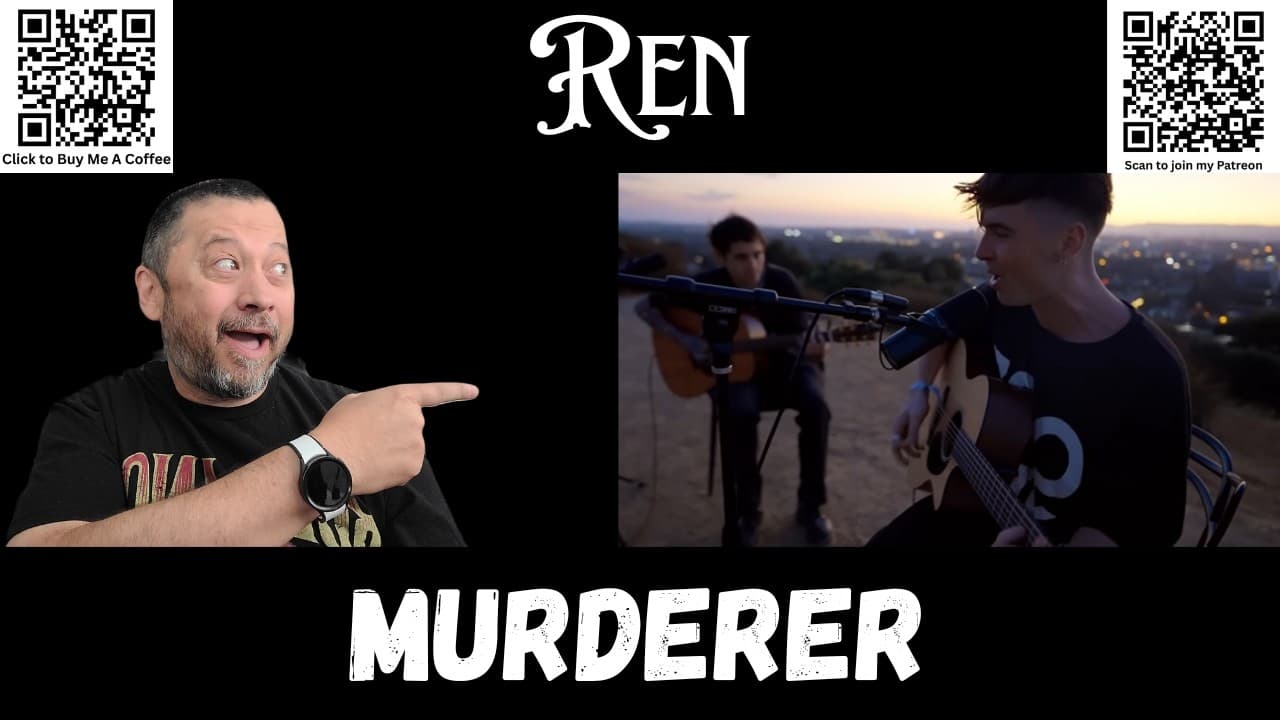 First Time Reaction - Ren - Murderer | LIVE Acoustic Video