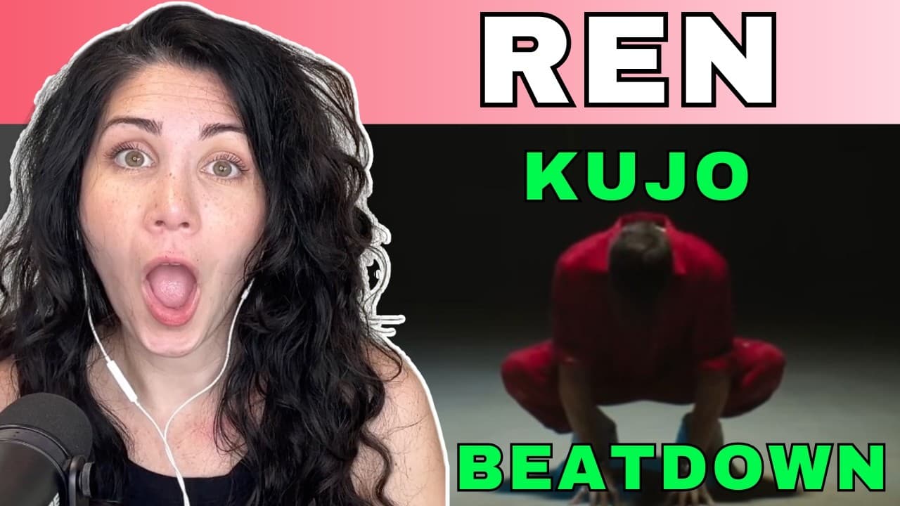 HOLY COW!!!! | Voice Teacher Reacts to KUJO BEATDOWN by REN