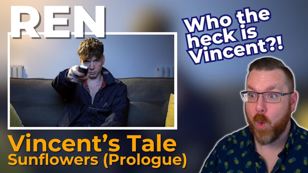 A New Saga Begins! | Worship Drummer Reacts to "Vincent's Tale - Sunflowers (Prologue)" by Ren