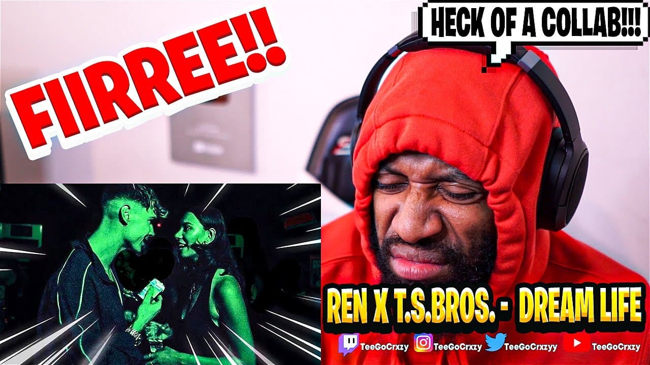 UK WHAT UP🇬🇧!!! Ren x The Skinner Brothers - Dream Life (flashing lights warning) (REACTION)