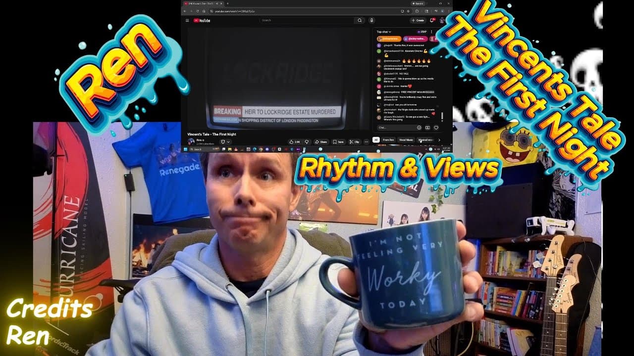 WHAT! Ren Vincents Tale The First Night 😉 #renmakesmusic #reactionvideo #renegade