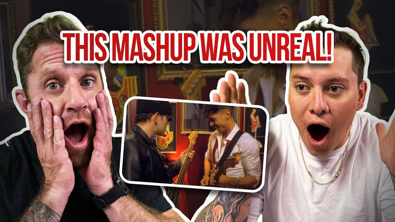 UNREAL MASHUP! Rappers First time Reaction to Ren- Back On 74 / Message In A Bottle