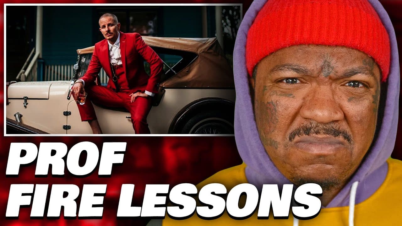 SUCH A DOPE STYLE! | "FIRE LESSONS" by Prof | Reaction