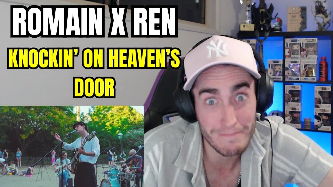 ROMAIN AXISA X REN - KNOCKIN' ON HEAVEN'S DOOR | ROMAIN CAN SING?? (REACTION)