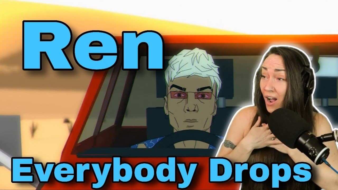 Delicious!! First time hearing | Ren - Everybody Drops (Official Visualizer)