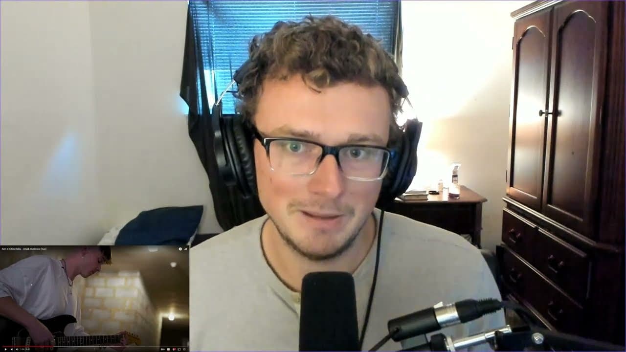 GOOSEBUMPS BACK TO BACK | Chalk Outlines (live) | Ren X Chinchilla | REACTION