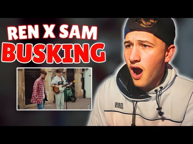 Ren & Sam Tompkins Just Owned the Street | Busking Reaction
