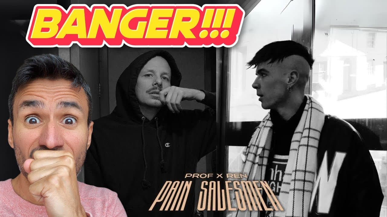 PROF ft. REN - Pain Salesmen (REACTION) First Time Hearing It