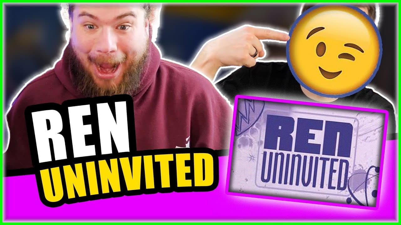 REN YOU DAWG 😉 REN "Uninvited" (Lyric Video) Reaction | First Time Hearing