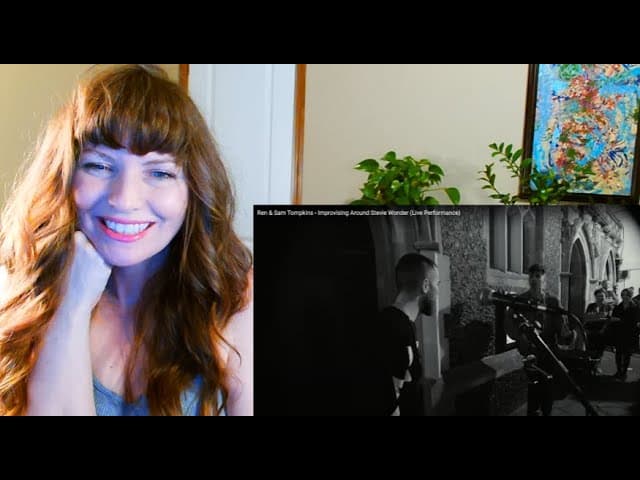 Ren Sam Tompkins- Improvising Around Stevie Wonder (live performance)  REACTION