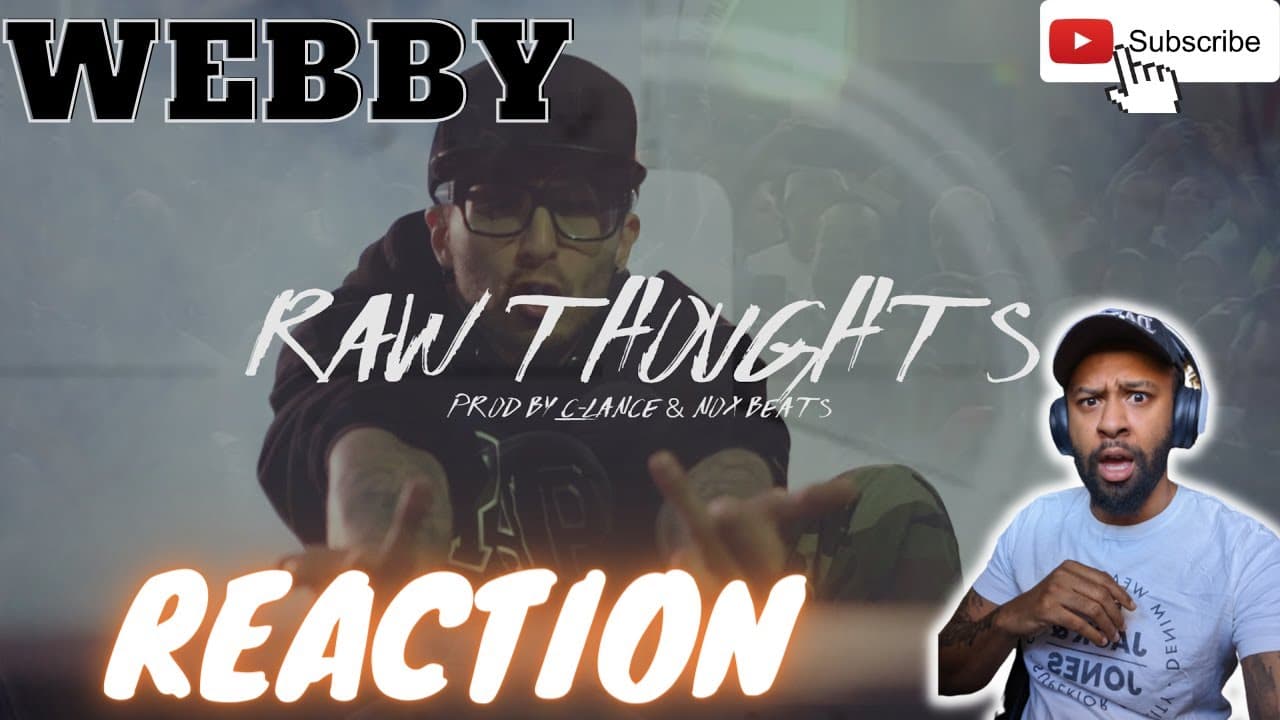OH HE CAN RAP RAP!! Chris Webby - Raw Thoughts (Official Video) | (REACTION!!!!)