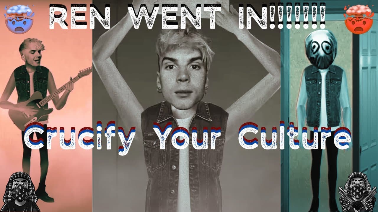 HE IS AHEAD OF HIS TIME! Ren - Crucify Your Culture REACTION!