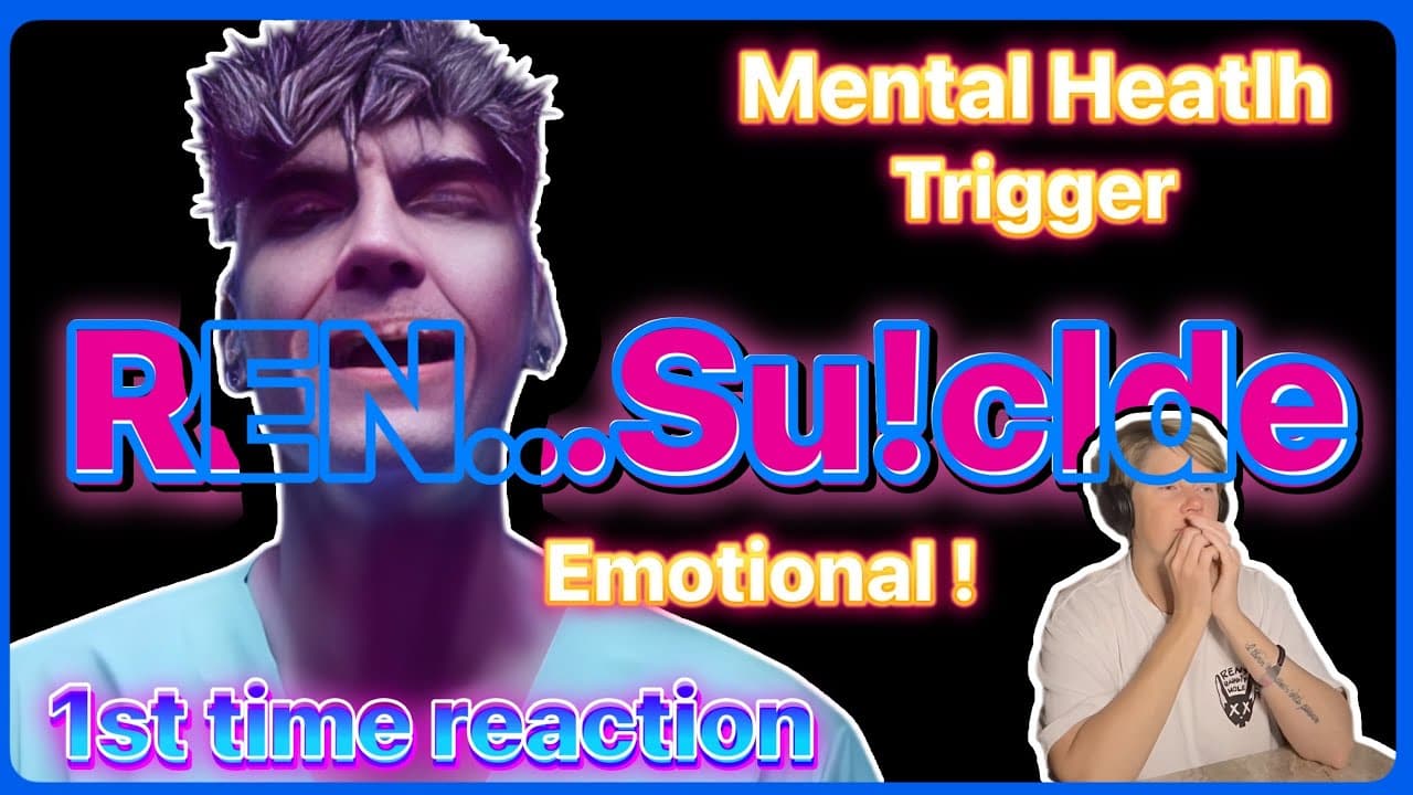 EMOTIONAL first time reaction to REN’s Su!cIde. Mental Health Trigger Warning! #ren #su!cilde