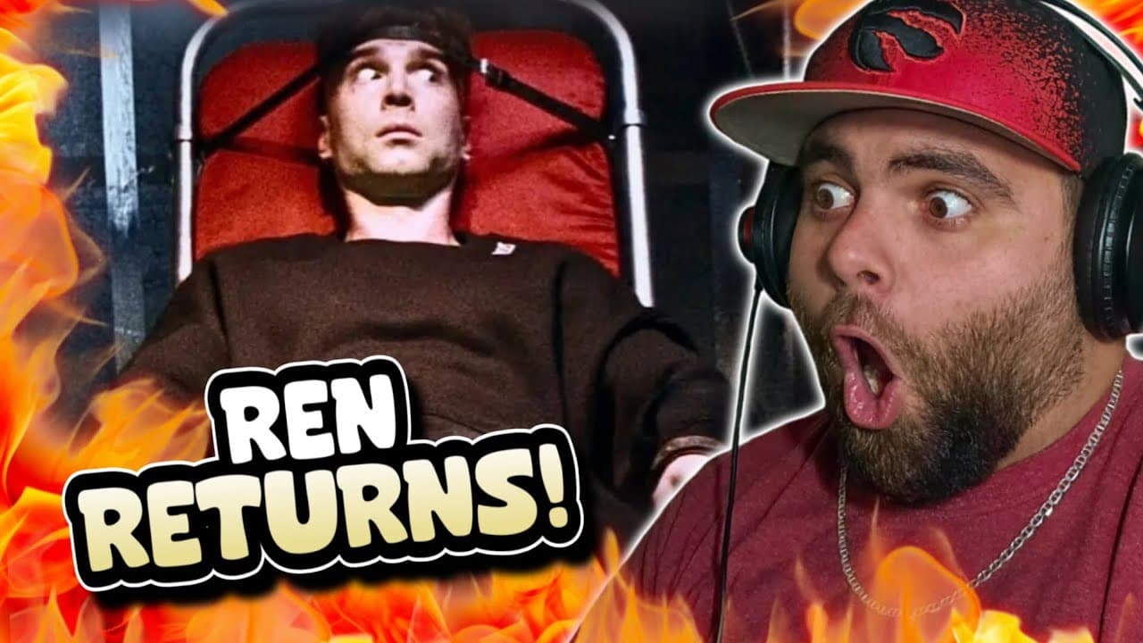 THIS ALBUM BOUT TO BE INSANE! | RAPPER REACTS To Ren Ft. Kit - Slaughter House