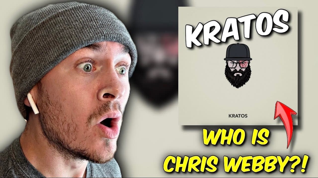 First Time Hearing Chris Webby - Kratos | REACTION!