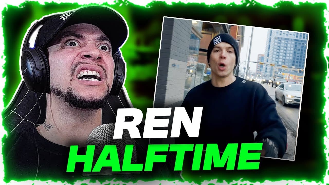 RESPECT TO THE OG'S ON THIS ONE!!!!! Ren - Halftime (Nas Retake)(REACTION)