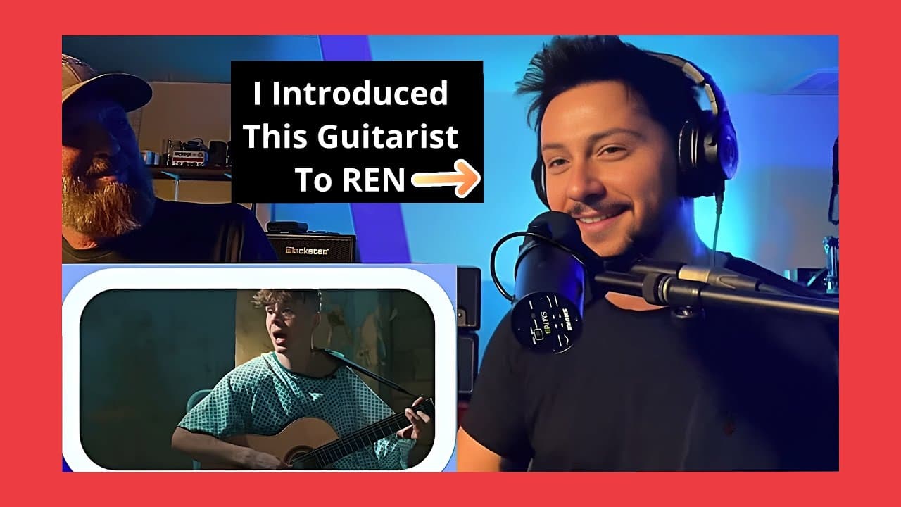 Guitarist  Discovers REN! (via HI REN) Mind is Blown! - Pro Guitarist Reacts x Mitch Mainville