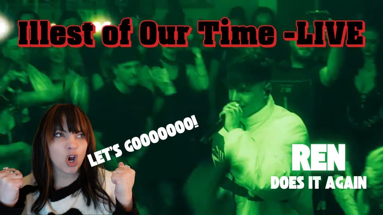 Ren DOES IT AGAIN - Illest Of Our Time ( The Sick Boi Live at Dead Wax ) REACTION