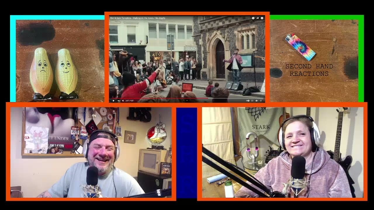 'Walking on the Moon / No Diggity' by Ren and Sam Tompkins - First Time Reaction