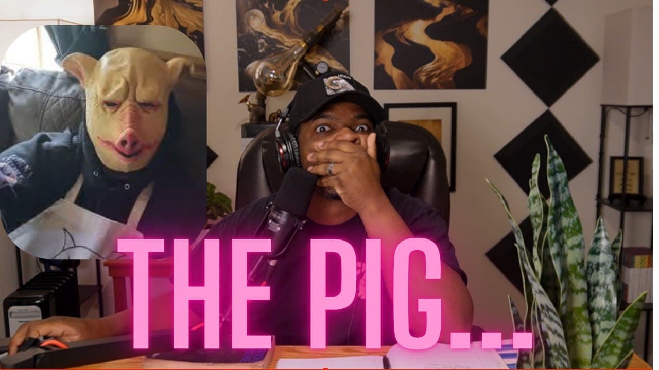 Battle Rapper DISCOVER's REN's symbolic PIG