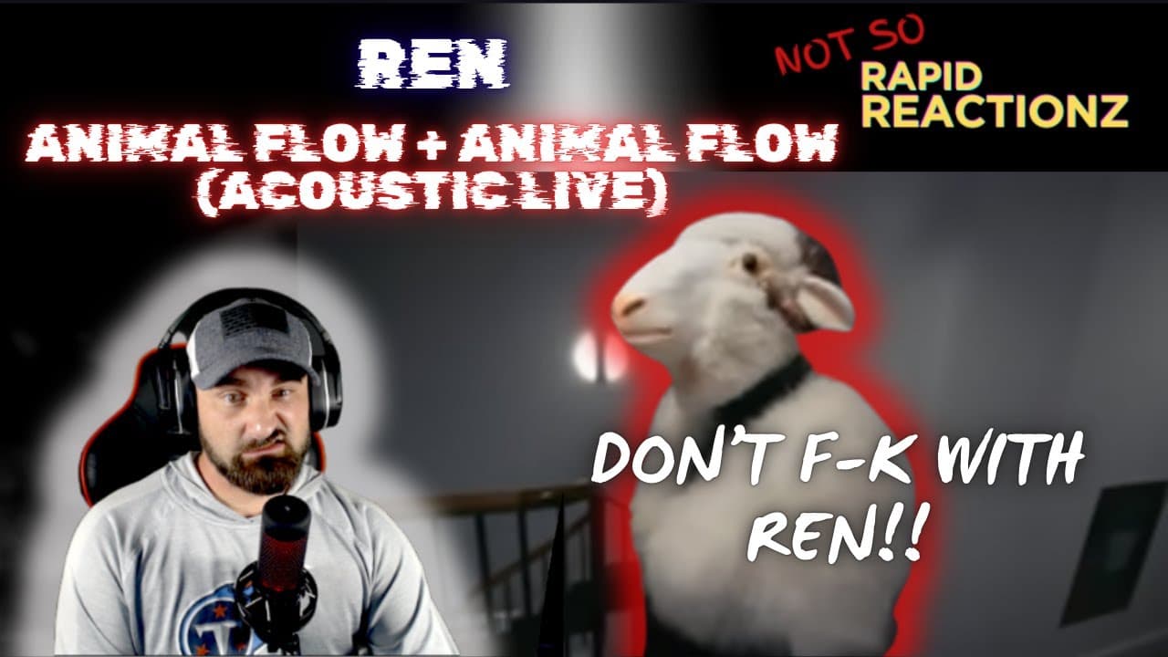 Ren | Animal Flow + Animal Flow (Acoustic Live) l Reaction