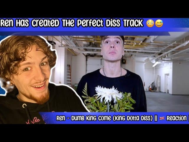 Ren - Dumb King Come (King Dotta Diss) || Reaction || Ren Went Crazy In This 🔥😅