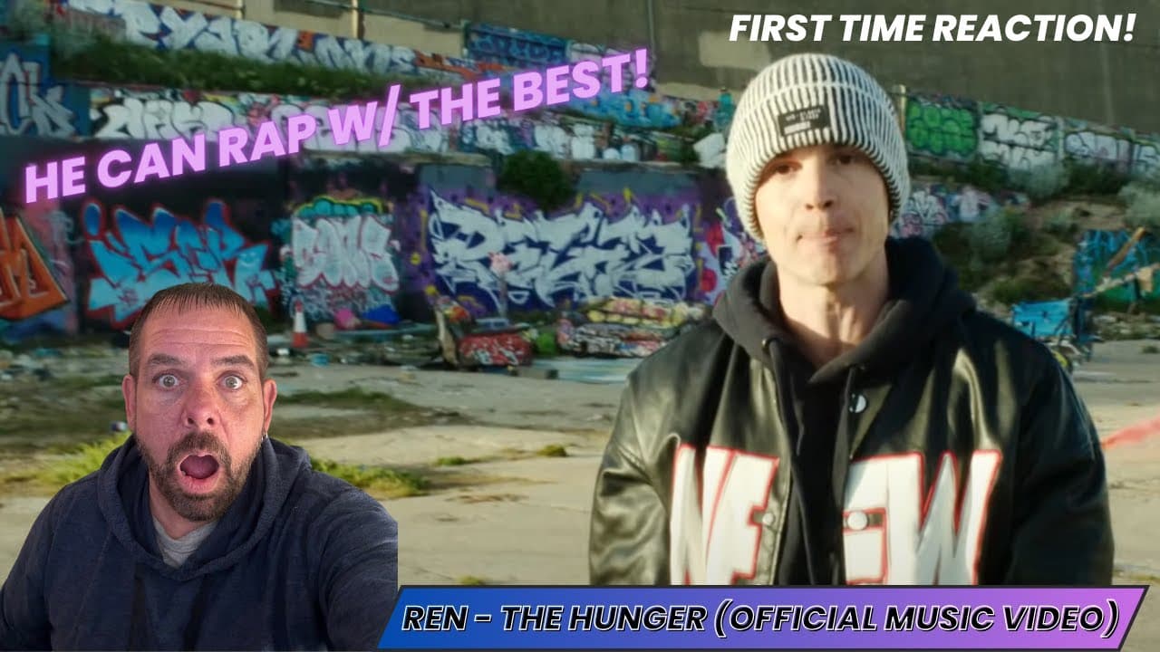 FIRST TIME REACTION | REN IS A GIFT! | Ren - The Hunger (Official Music Video)