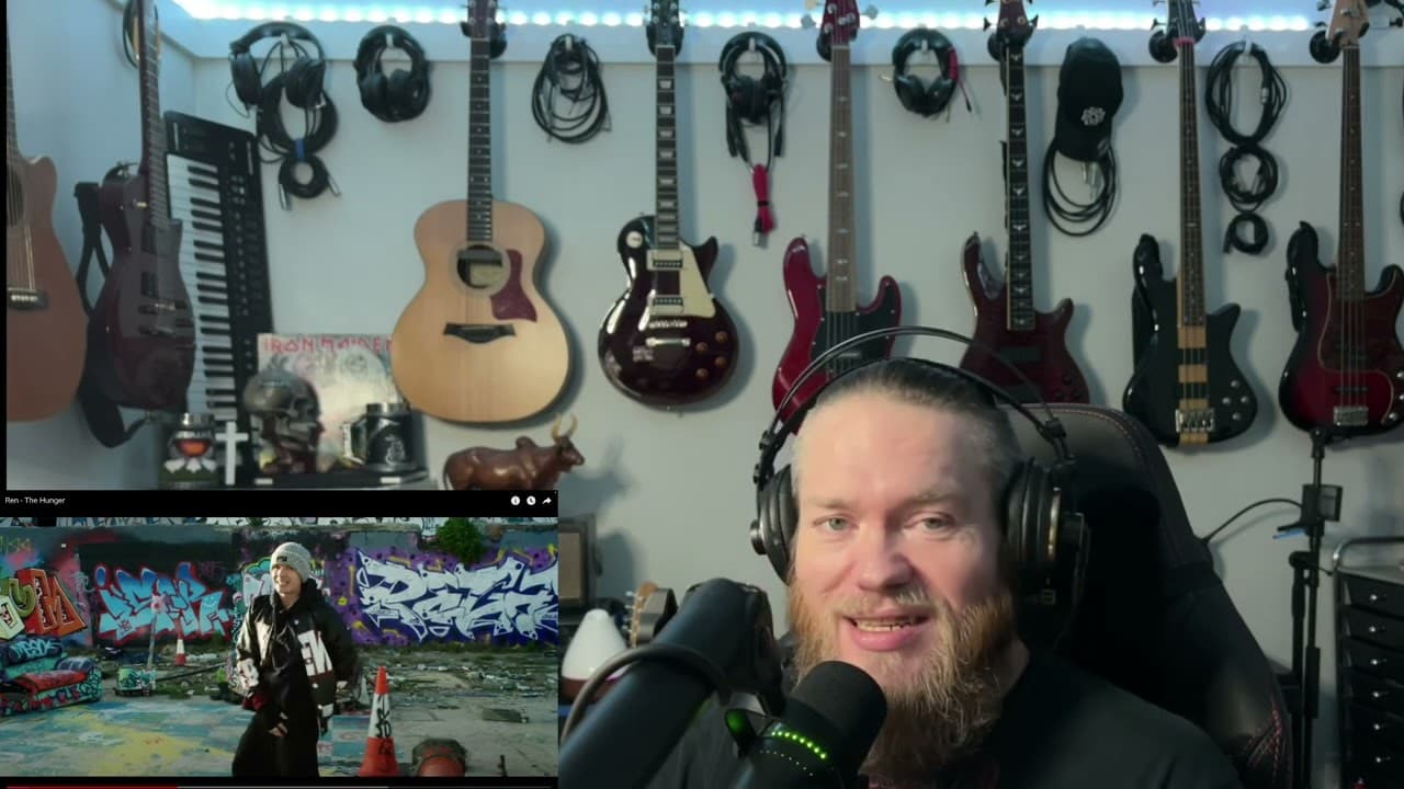 The Hunger - Ren - First Time Reaction - Song is Fire!  #reels :)