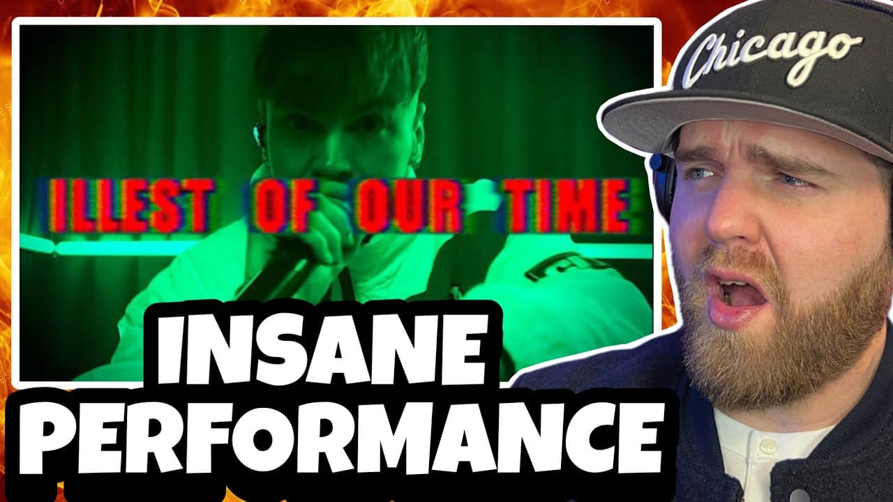 REN'S PERFORMANCE WAS PURE ENERGY!! Ren - Illest Of Our Time  (The Sick Boi Live at Dead Wax)