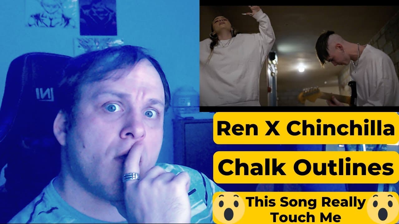 😢First Time Reacting To Ren X Chinchilla "Chalk Outlines" | This Song Made Me Almost Cry - REACTION🎵