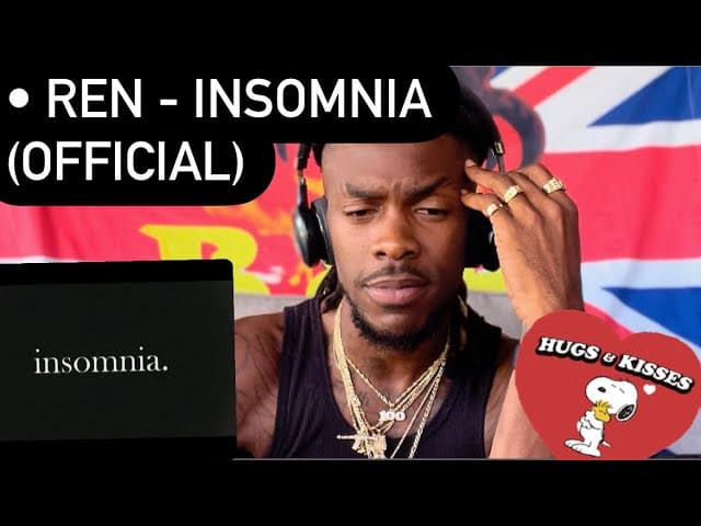 Ren - Insomnia (Official)AMERICAN REACTION VIDEO ✌🏾❤️➕🫂
