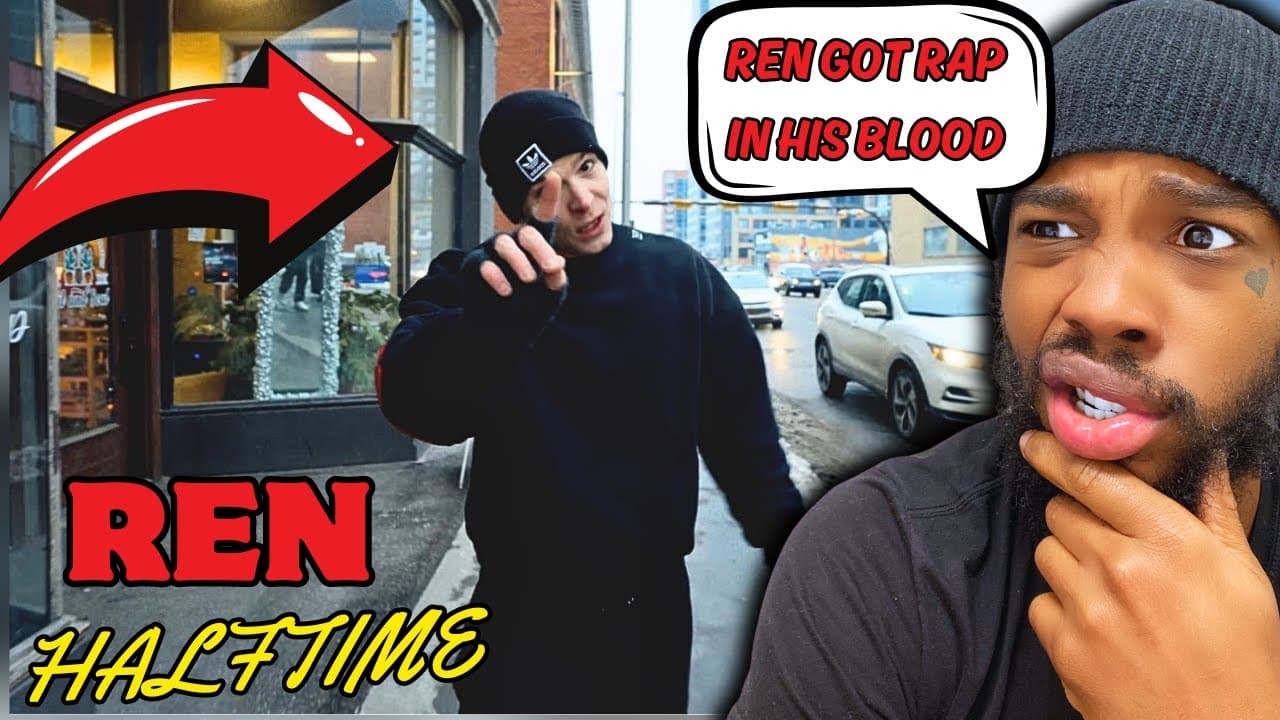 FIRST TIME HEARING | Ren - Halftime ( Nas Retake ) REACTION