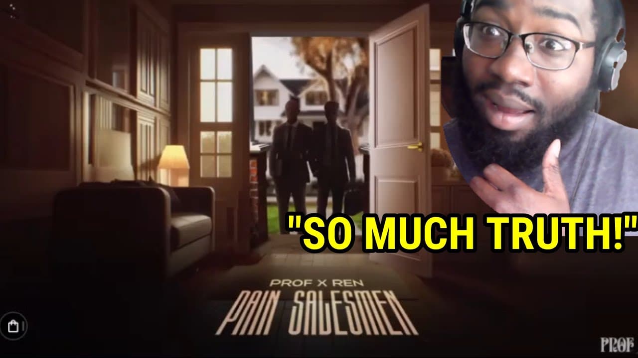 REN WAS PERFECT FOR THIS !  PROF - Pain Salesmen feat. @RenMakesMusic (Official Audio) Reaction