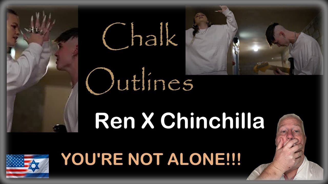 FIRST TIME REACTION!!! BEAUTIFUL & HEARTFELT!!! Ren X Chinchilla - Chalk Outlines
