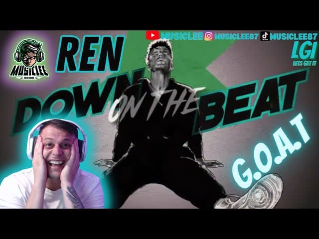 the goat has spoken!!!! ren down on the beat reaction@RenMakesMusic #ren