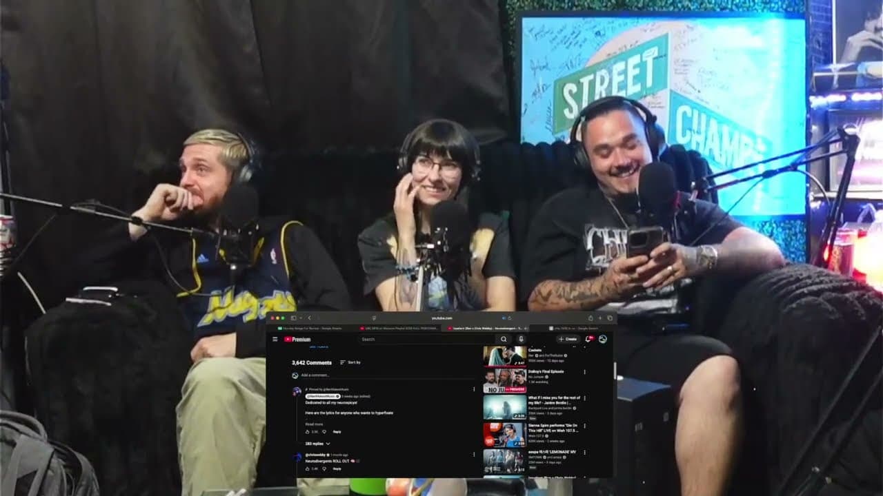 AMERICAN RAPPERS first time hearing REN & CHRIS WEBBY - NEURODIVERGENT (REACTION) on @StreetChamps