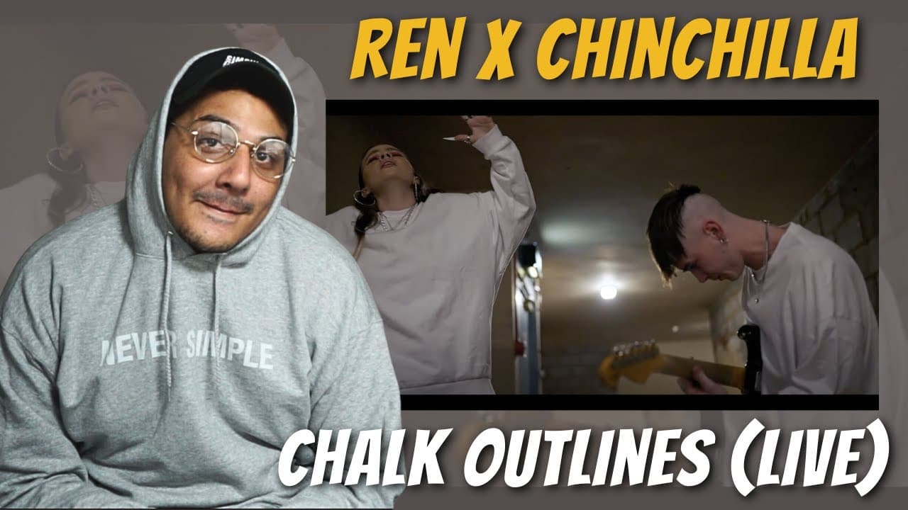 Ren X Chinchilla - Chalk Outlines (Live) | Mind-Blown Reaction