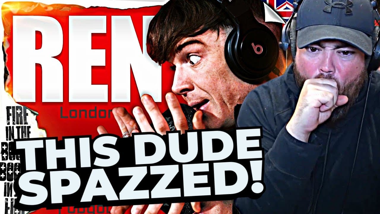 RAPPER REACTS to REN - Fire in the Booth