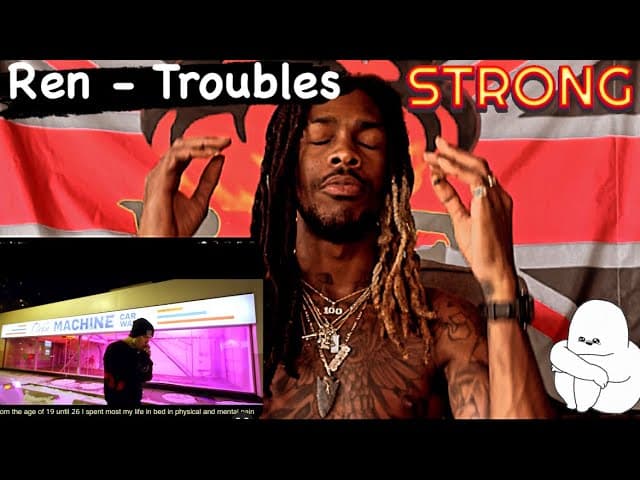 Ren - Troubles ( AMERICAN REACTION ) 🆘💪🏾🙏🏾