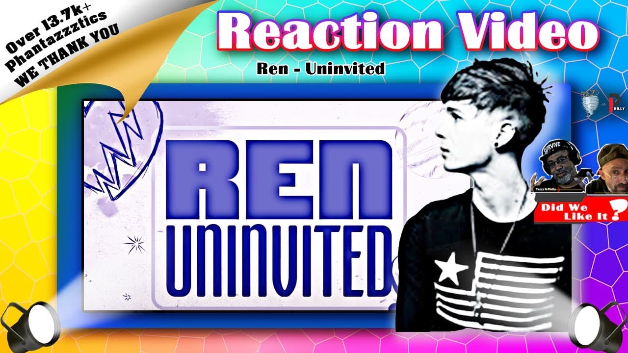 🎶😈Lovin' Naughty Ren's 'Uninvited'😈🎶#ren #hiren #reaction #SickBoi
