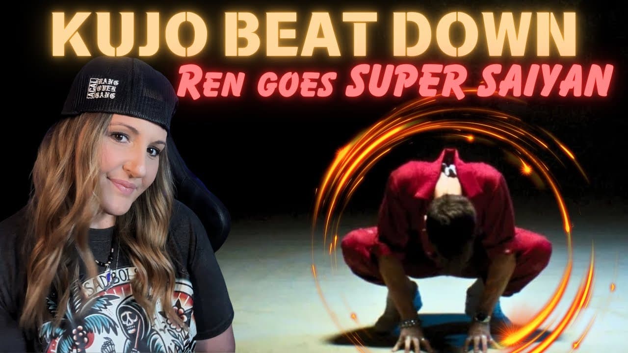 REACTION / Ren goes BEASTMODE on KUJO BEAT DOWN!
