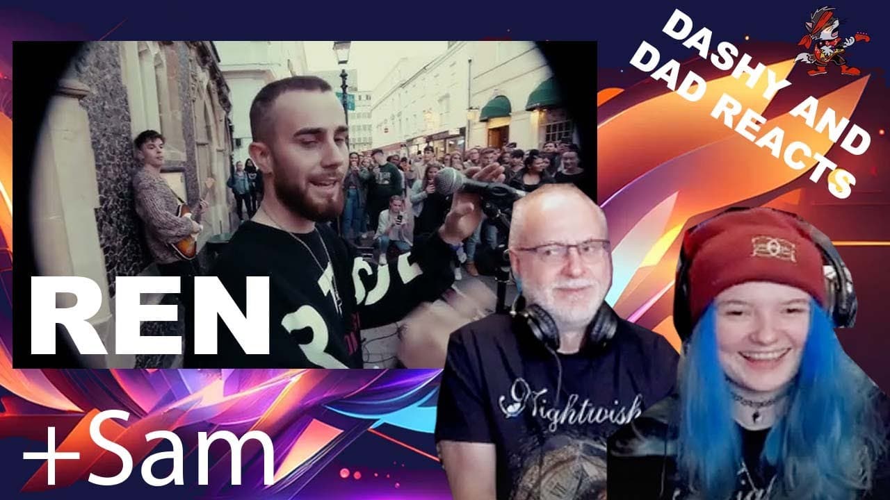 Dad&Daughter REACTION: Ren - Blind Eyed Ft. Sam Tompkins - Live