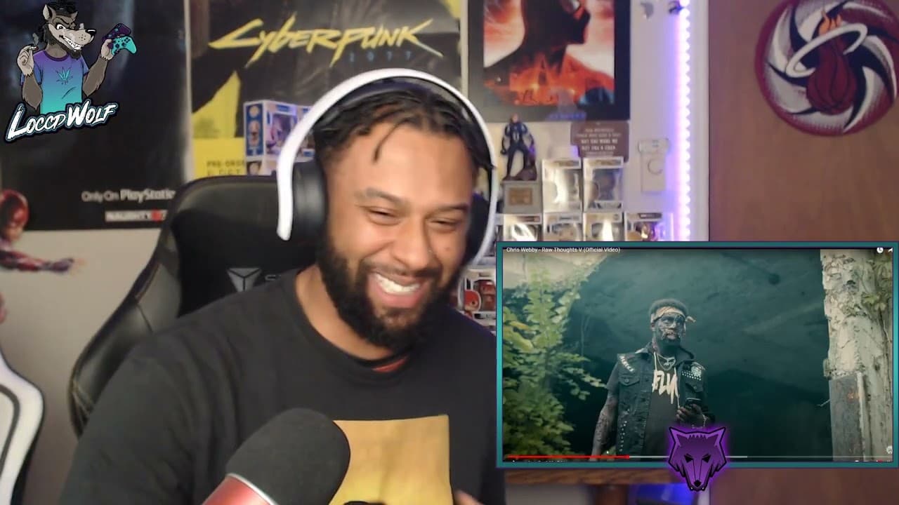 I WAS NOT READY! FIRST time hearing Chris Webby " Raw Thoughts V"- REACTION!