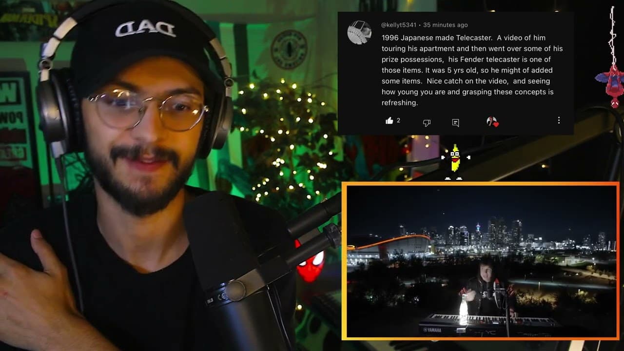 Muscian REACTS to Ren - For Joe (Live Performance Video)
